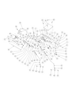 Handle Assembly (April 2004 And After) Diagram and Parts List for HFF1748 55AG5D4V750-WAM Cub Cadet Lawn Mower